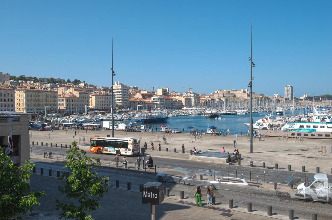 Апартаменты Le Balcon Du Vieux-Port-Amazing Sea View Марсель Экстерьер фото