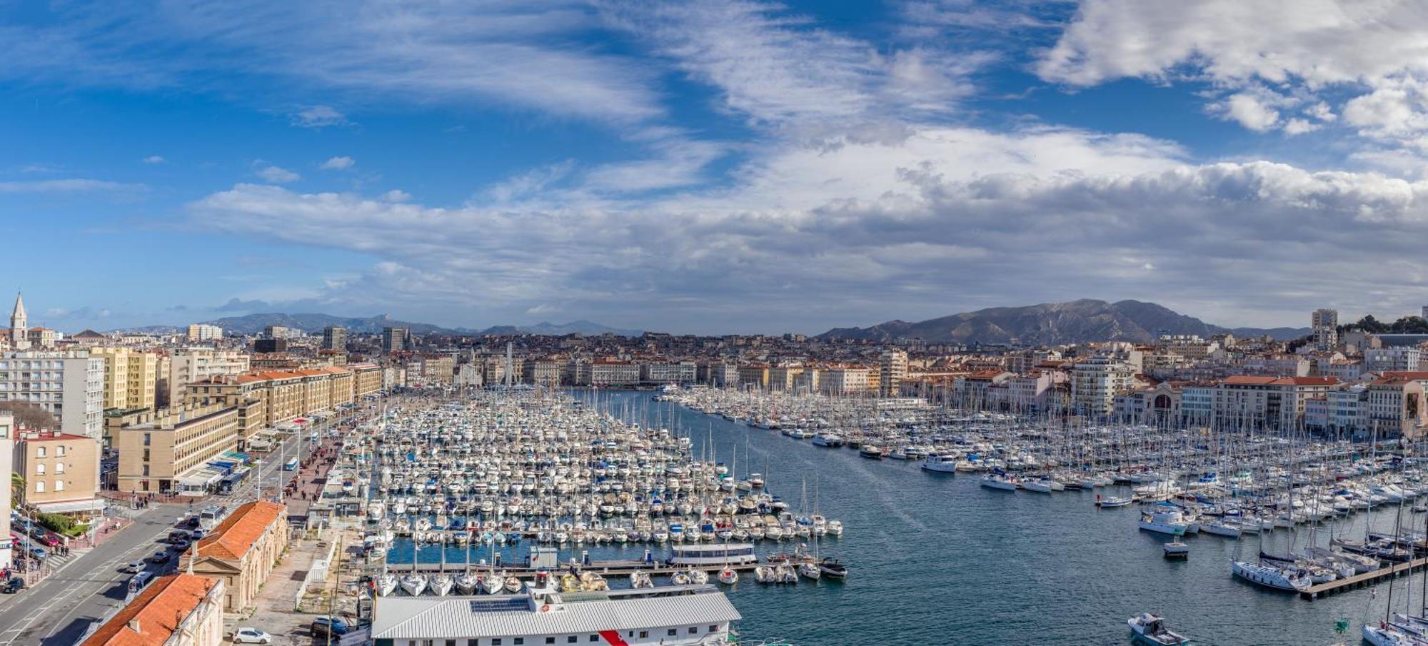 Апартаменты Le Balcon Du Vieux-Port-Amazing Sea View Марсель Экстерьер фото